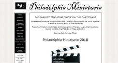 Desktop Screenshot of philadelphiaminiaturia.com